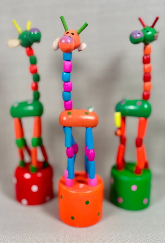 Wooden Dancing Animals
