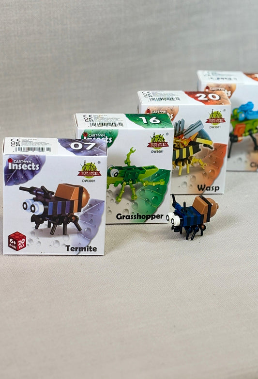 Mini Insect Brick Set