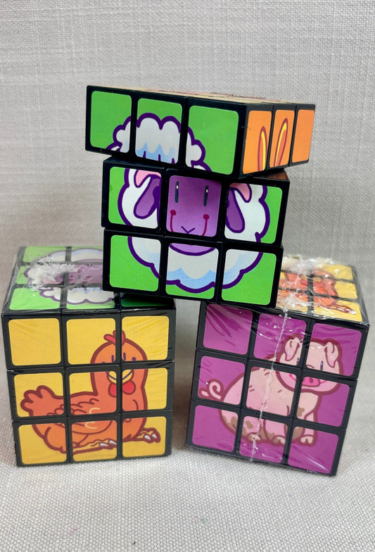 Mix and Match Animal Rubik's Puzzle