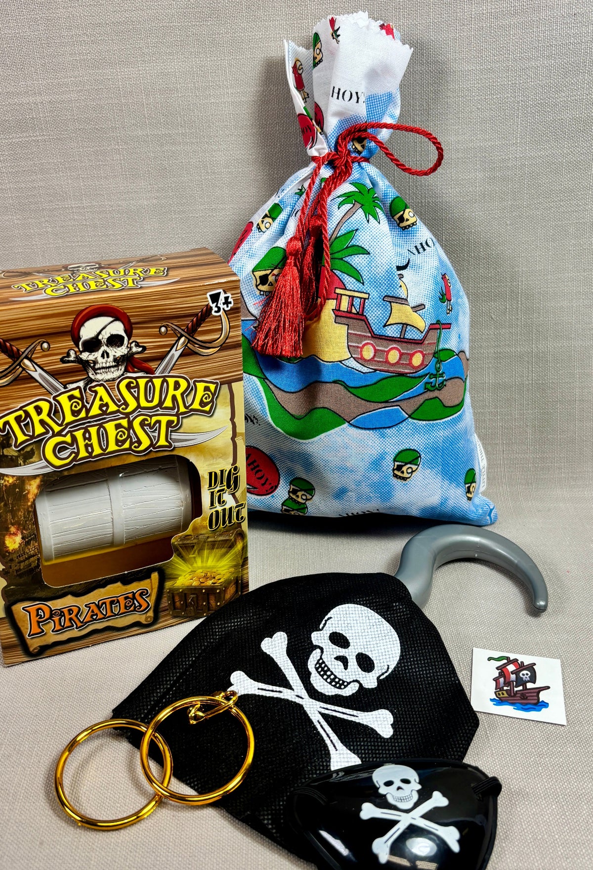 Party Bags - Skull and bones | Pre Filled