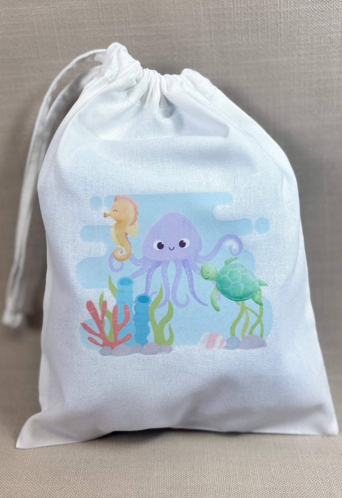 Under The Sea Fabric Party Bag
