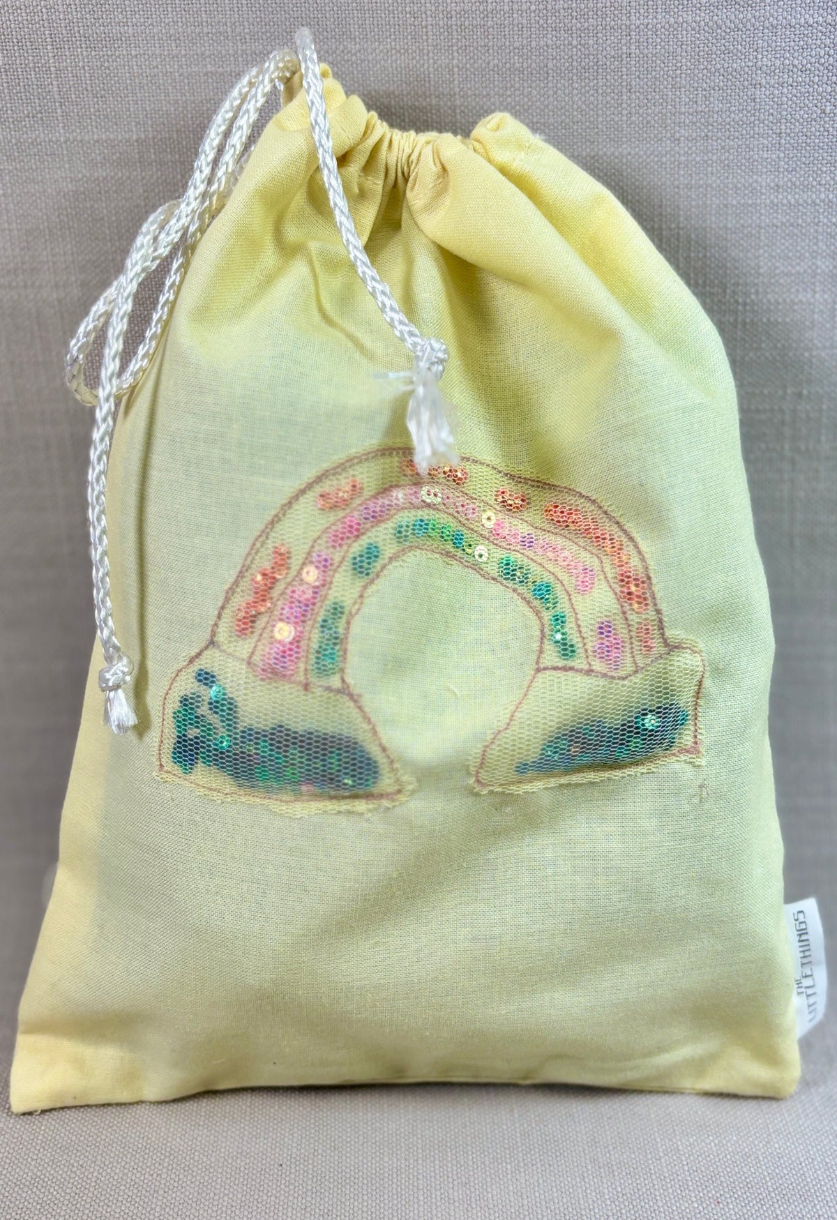 Sequin bag - Rainbow bag | Fabric bag