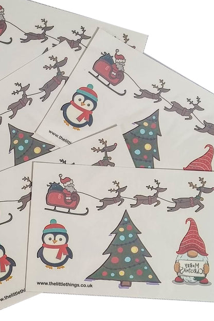 Christmas Sheet Tattoos