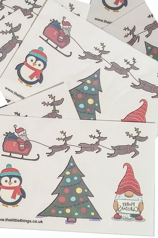 Christmas Sheet Tattoos