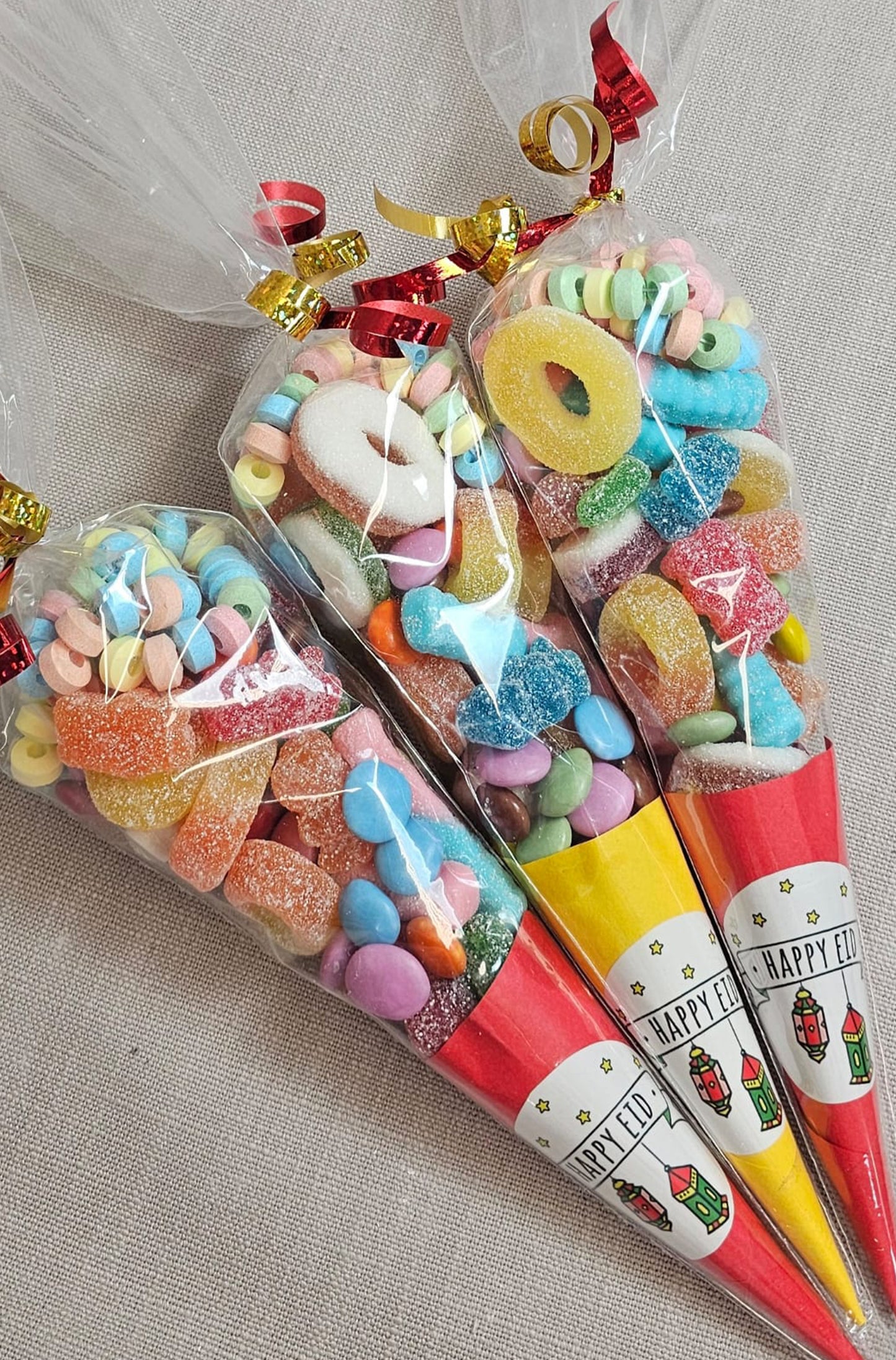 Pre Filled Sweet Cone - Happy Eid | Halal cone