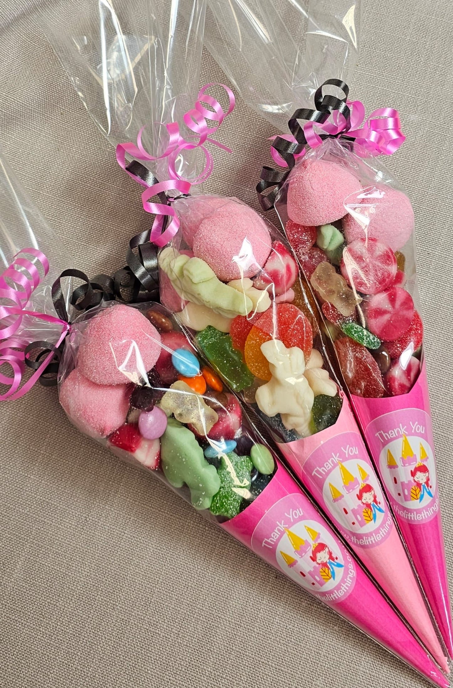 Pre Filled Princess Sweet Cone