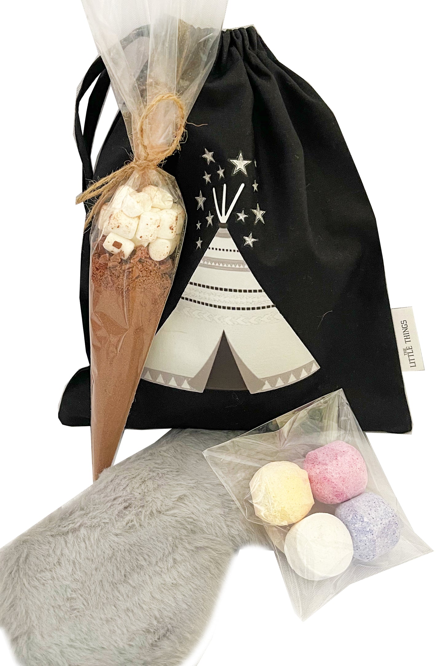 Fabric Party Bags - Sleep Over | Pre filled