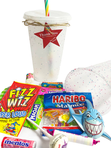 Filled Party Bag - Colour Changing Tumbler with Treats
