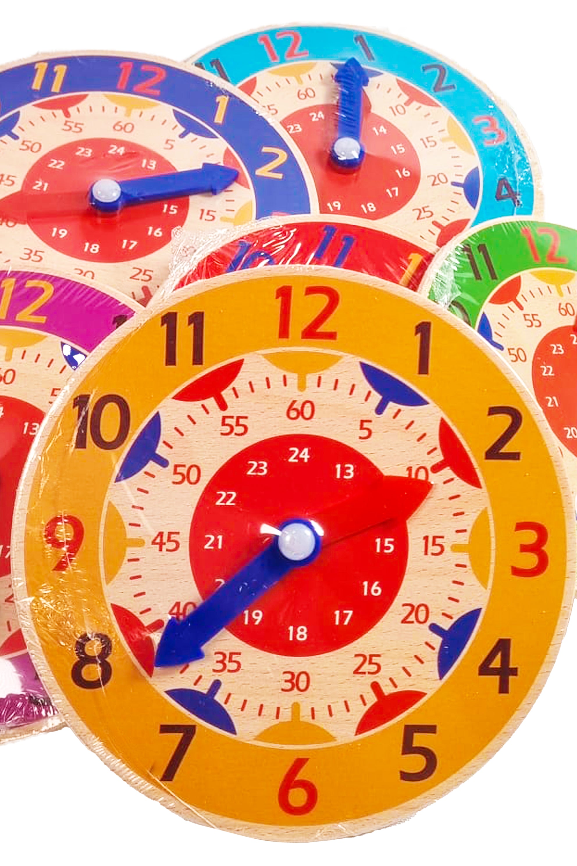 Wooden Time Teaching Clock – The Little Things
