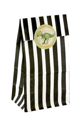 Black Stripe Classic Party Bag - The Little Things