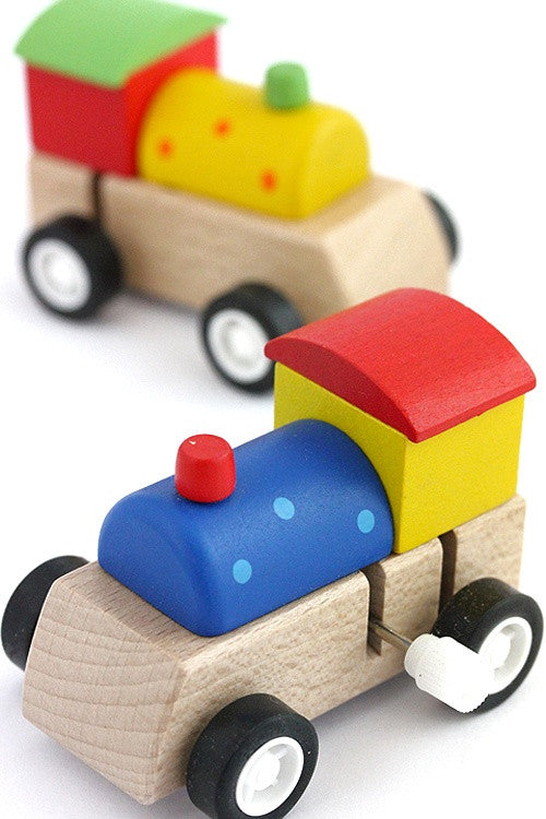 Wooden Clockwork Train - The Little Things