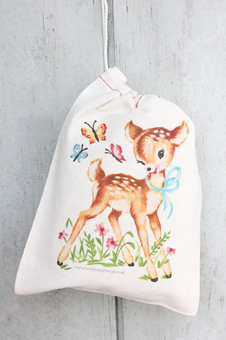 Deer Vintage Fabric Party Bag - The Little Things