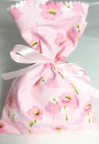 Pink Mix Fabric Party Bag (Pack of 6) - The Little Things