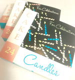 Pastel Mix Cake Candles - The Little Things
