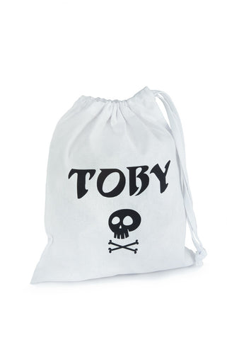Personalised Fabric Bag Pirate - The Little Things