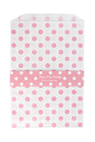 Pink Spotty Treat Party Bags (Quantity 12 ) - The Little Things