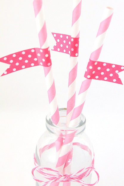 Pink Spotty Washi Tape - The Little Things
