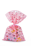 Pink Heart Cello Party Bag - The Little Things
