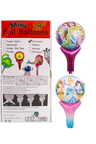 Mini Princess Foil Balloon - The Little Things