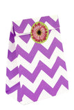 Purple Chevron Classic Party Bag - The Little Things