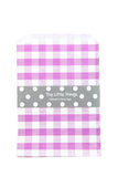 Purple Gingham Treat Party Bags (Quantity 12) - The Little Things