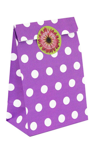 Purple Spots Classic Party Bag - The Little Things