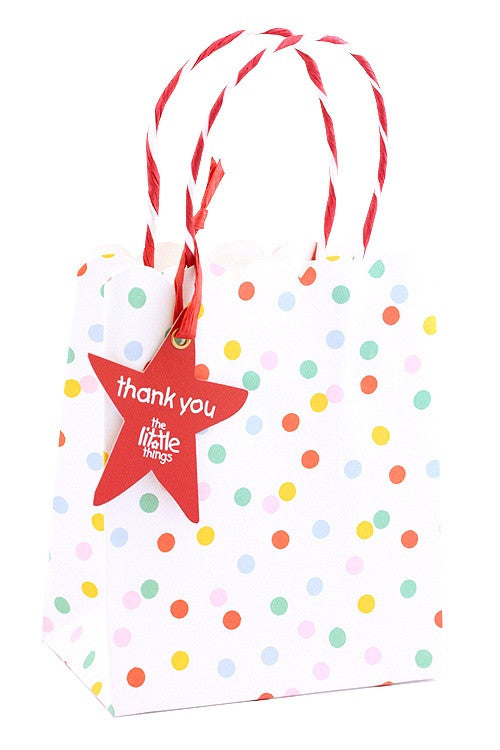 Rainbow Spots Party Bag - The Little Things