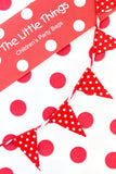 Red Spotty Washi Tape - The Little Things