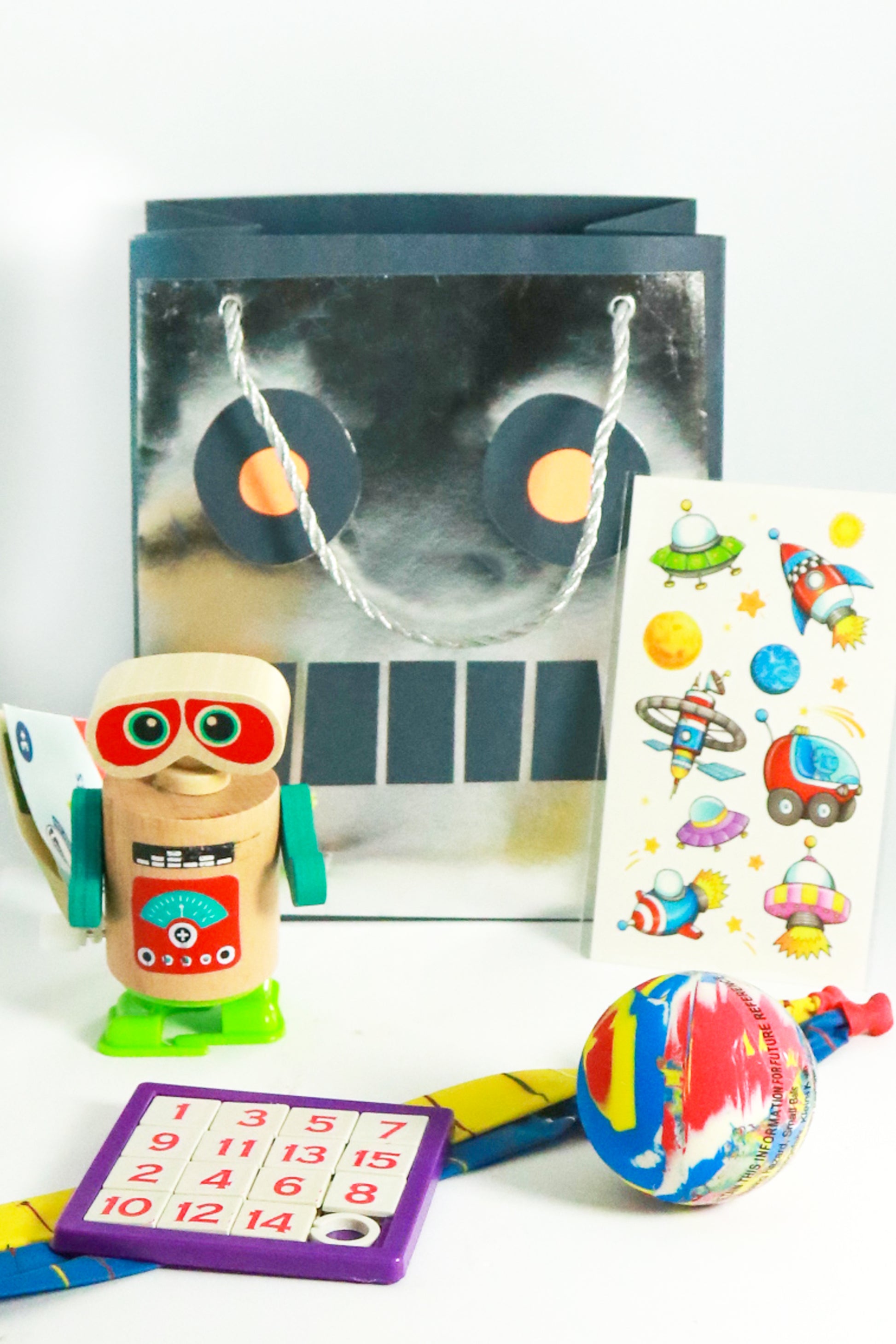 Pre Filled Party Bag - Robots - The Little Things