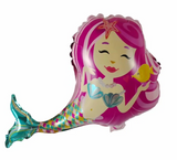 Mini Mermaid Foil Balloon - The Little Things
