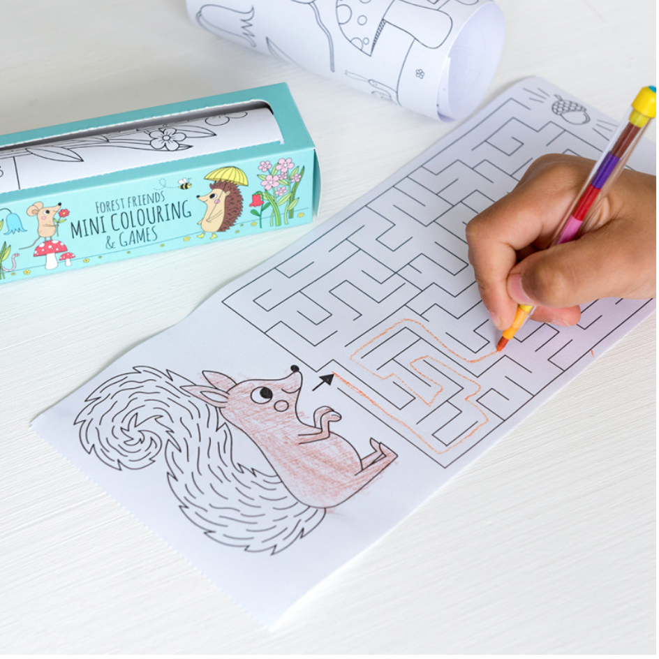 Colour Puzzle - Forest Friends