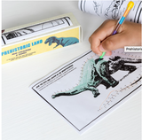 Prehistoric Land Colouring and Games - The Little Things