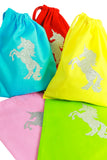 Unicorn Fabric Party Bag (pack of 5) - The Little Things