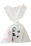 White Flowers Cello Party Bag - The Little Things
