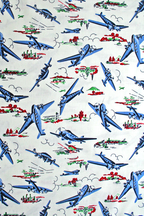 Wild Blue Yonder Fabric Party Bag - The Little Things