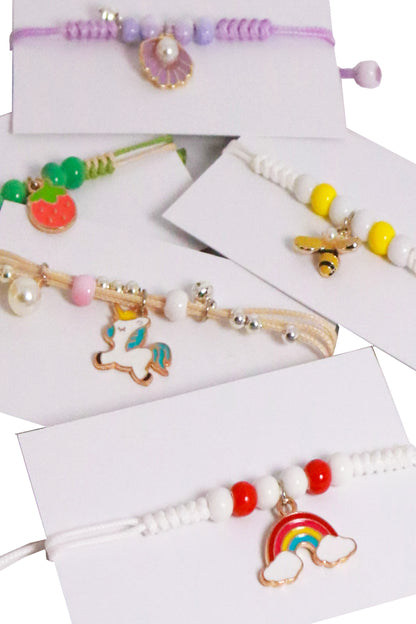 Metal Glaze Charm Bracelets - The Little Things