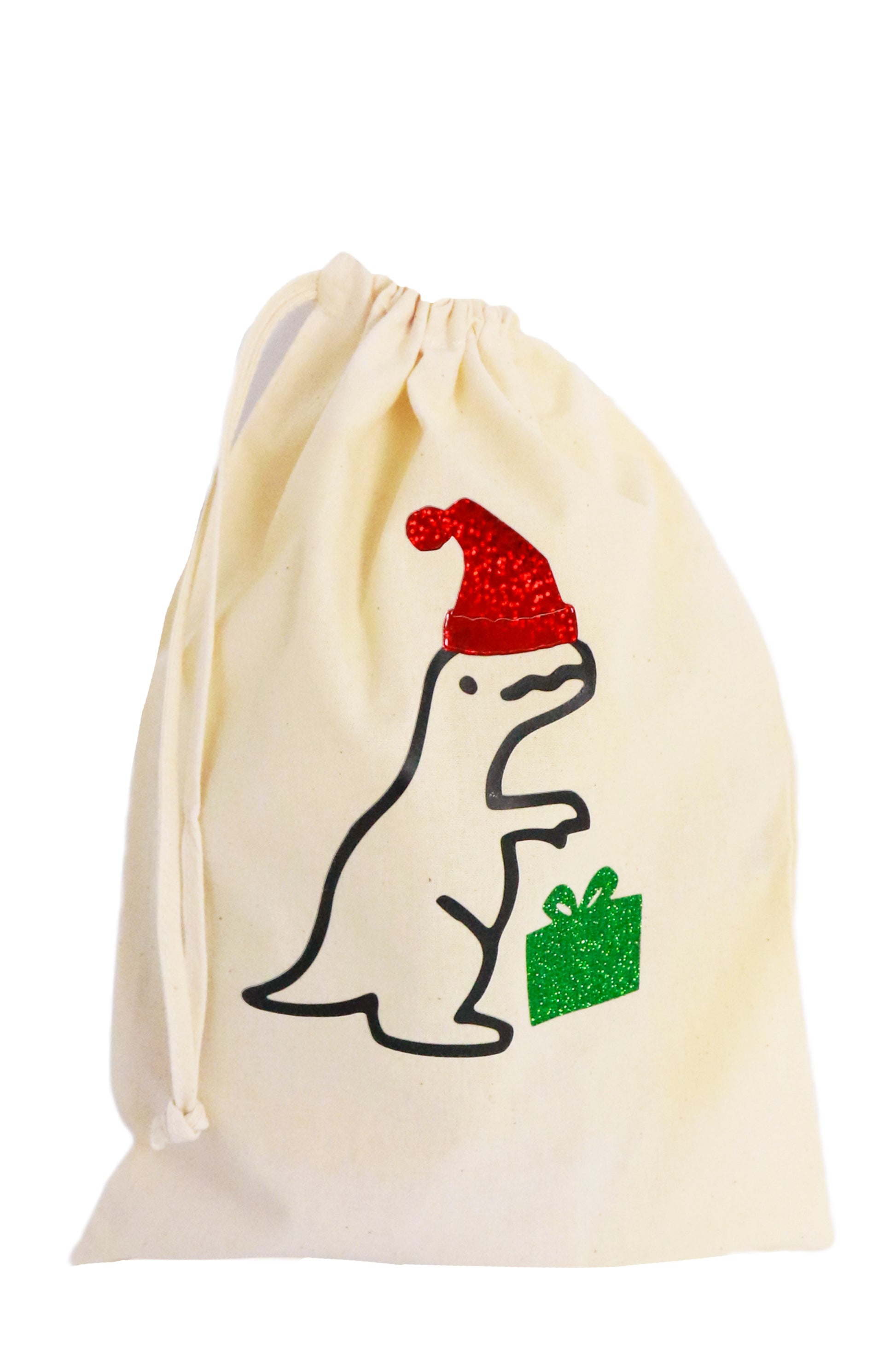 Christmas Sack- Dinosaur