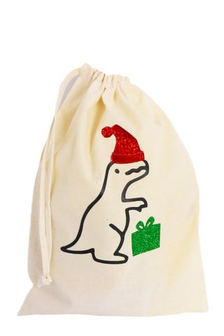 Christmas Sack- Dinosaur
