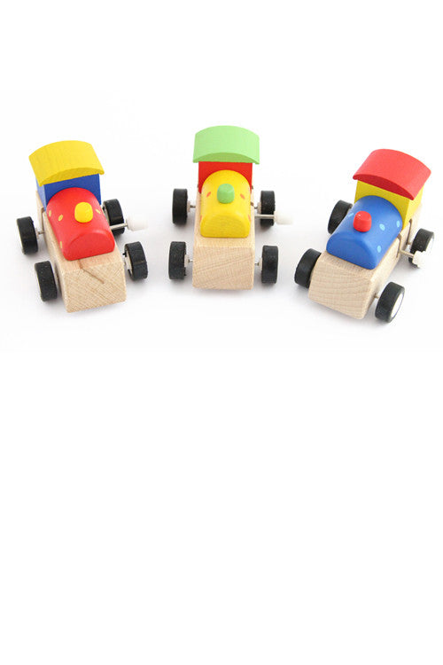 Wooden Clockwork Train - The Little Things