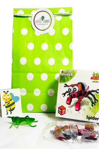 Paper Party Bag - Creepy Crawler | Pre Filled