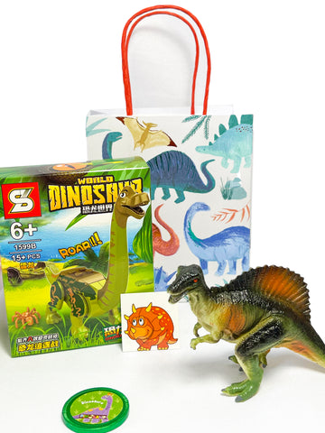 Pre Filled Party Bag - Block Dino