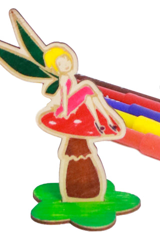 Wooden Fairy Colouring Kit - The Little Things
