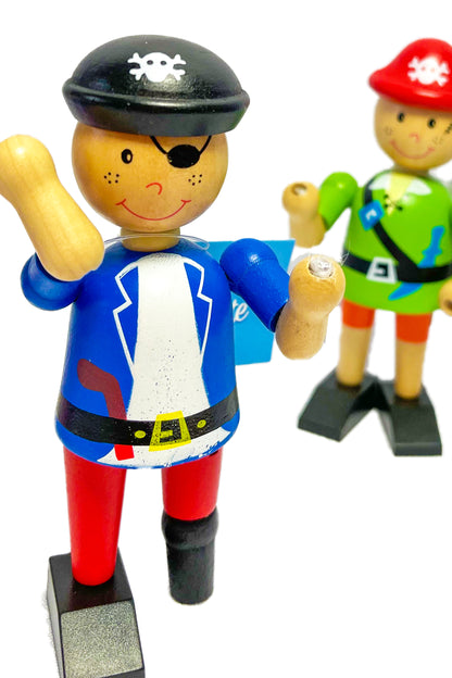 Wooden Flexi Pirate