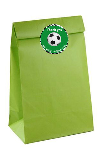 Football Green Classic Party Bag - The Little Things