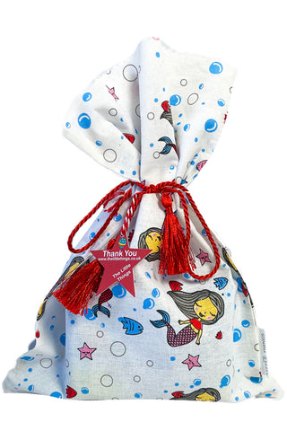 Mermaid Fabric Party Bag - The Little Things