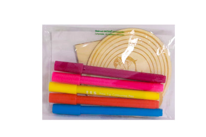 Wooden Sports Colouring Kit - The Little Things