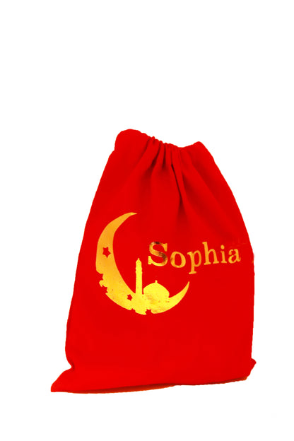 Personalised Eid Gift Fabric Bag - The Little Things