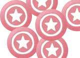 White Spots On Pink Treat Party Bags (Quantity 12) - The Little Things