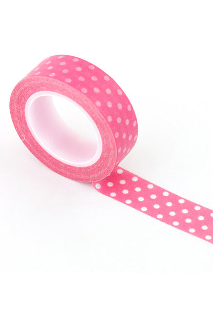 Pink Spotty Washi Tape - The Little Things