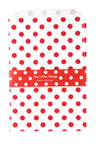 Red Spotty Treat Party Bags (Quantity 12) - The Little Things